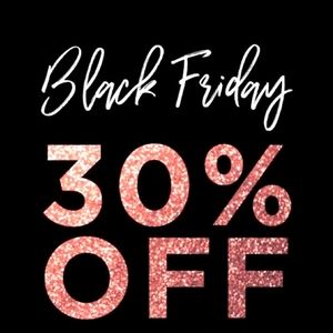 Black Friday Sale 30% Off - Till Dec 5th
